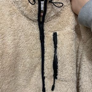 pink vs sherpa hoodie